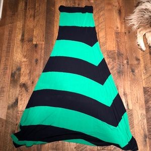 Gap size M strapless dress/maxi skirt (fold down)